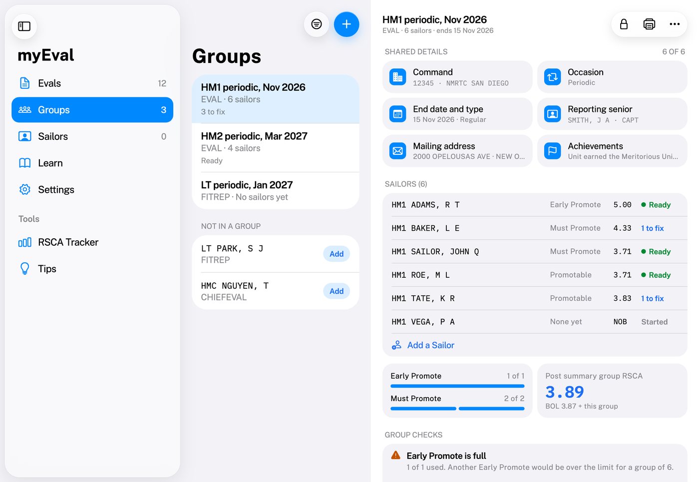 Groups